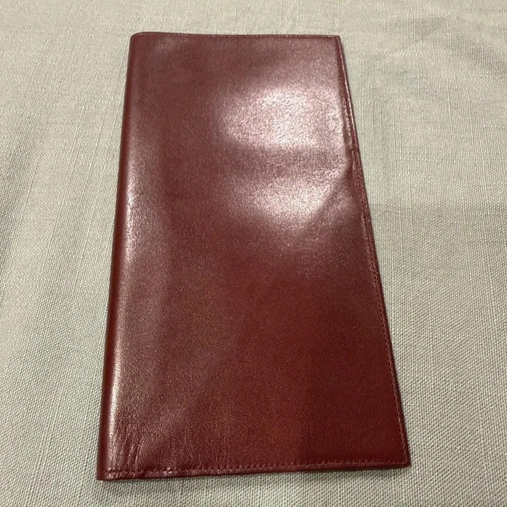 Vintage Sea Goddess Cruises Limited Leather Travel Document Holder